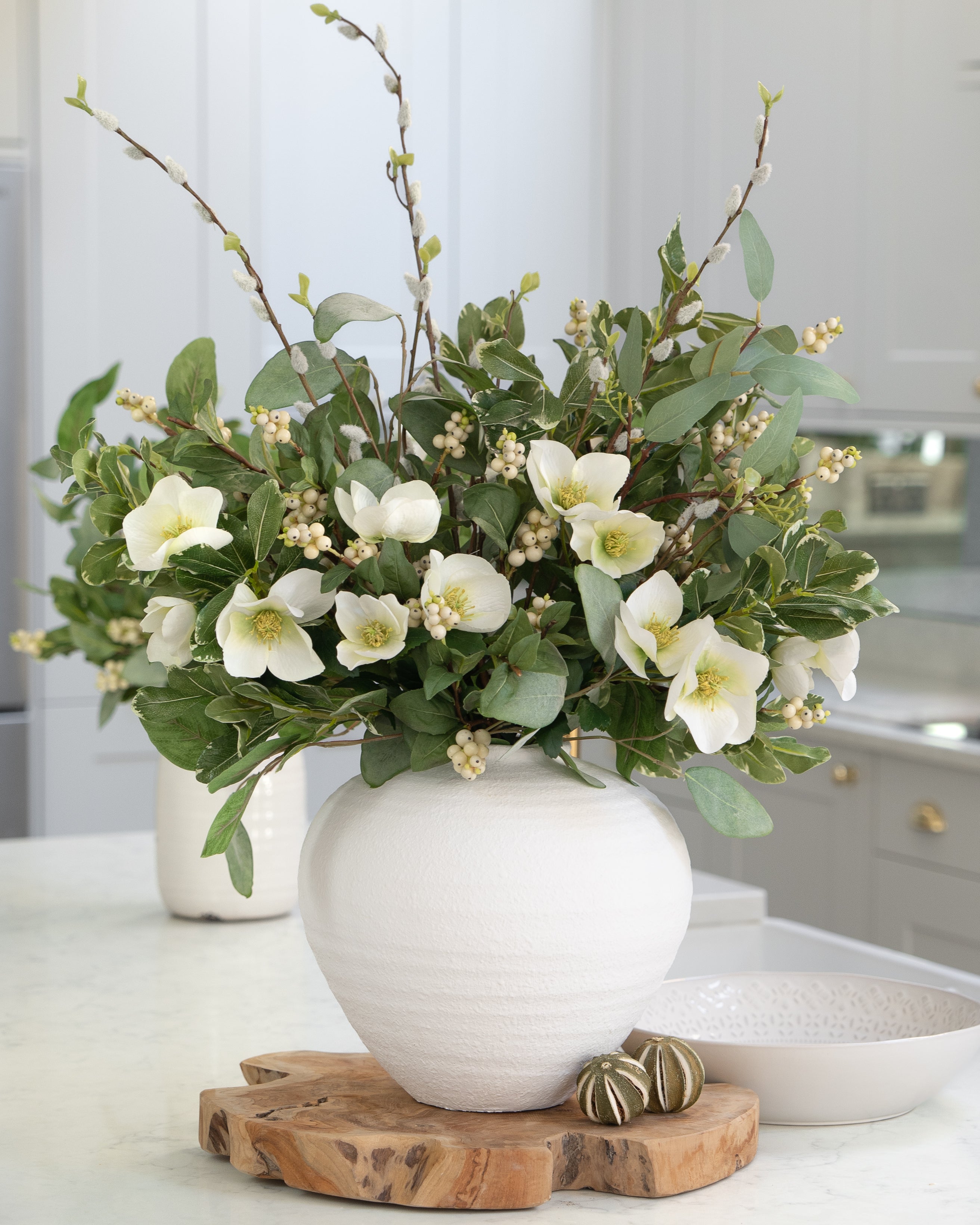Snowberry Everlasting Bouquet