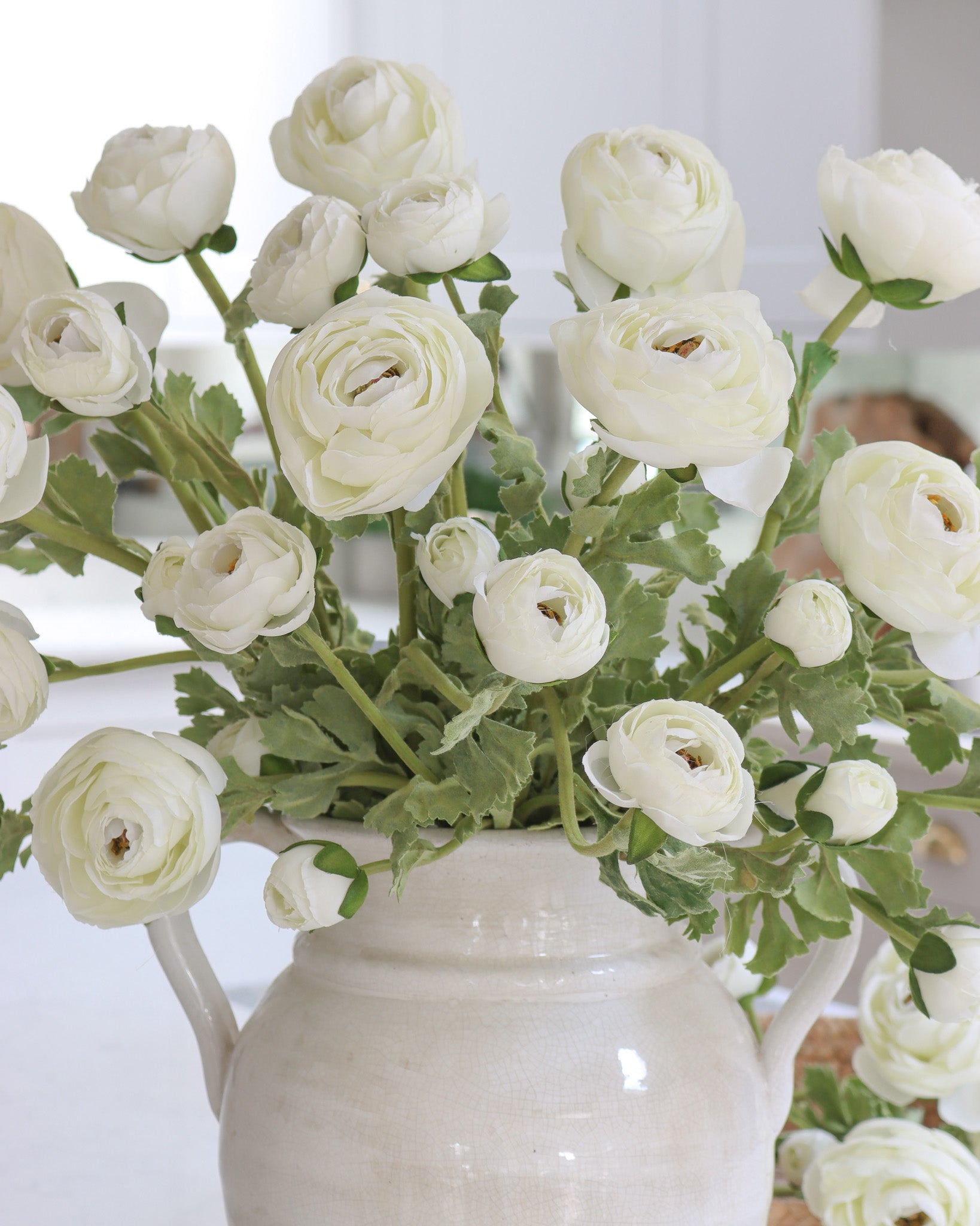 White Ranunculus Spray