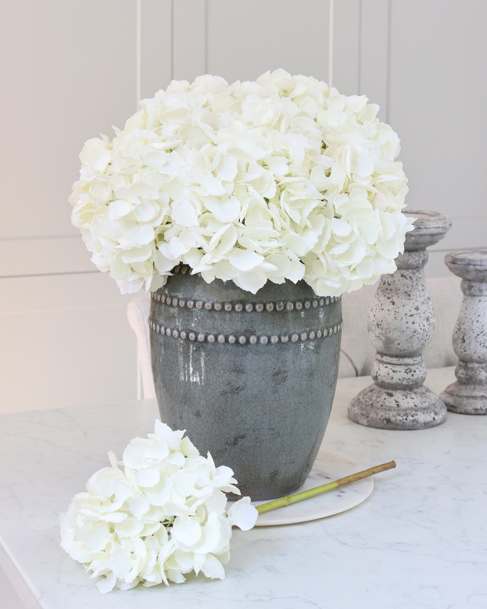 Medium White Hydrangea