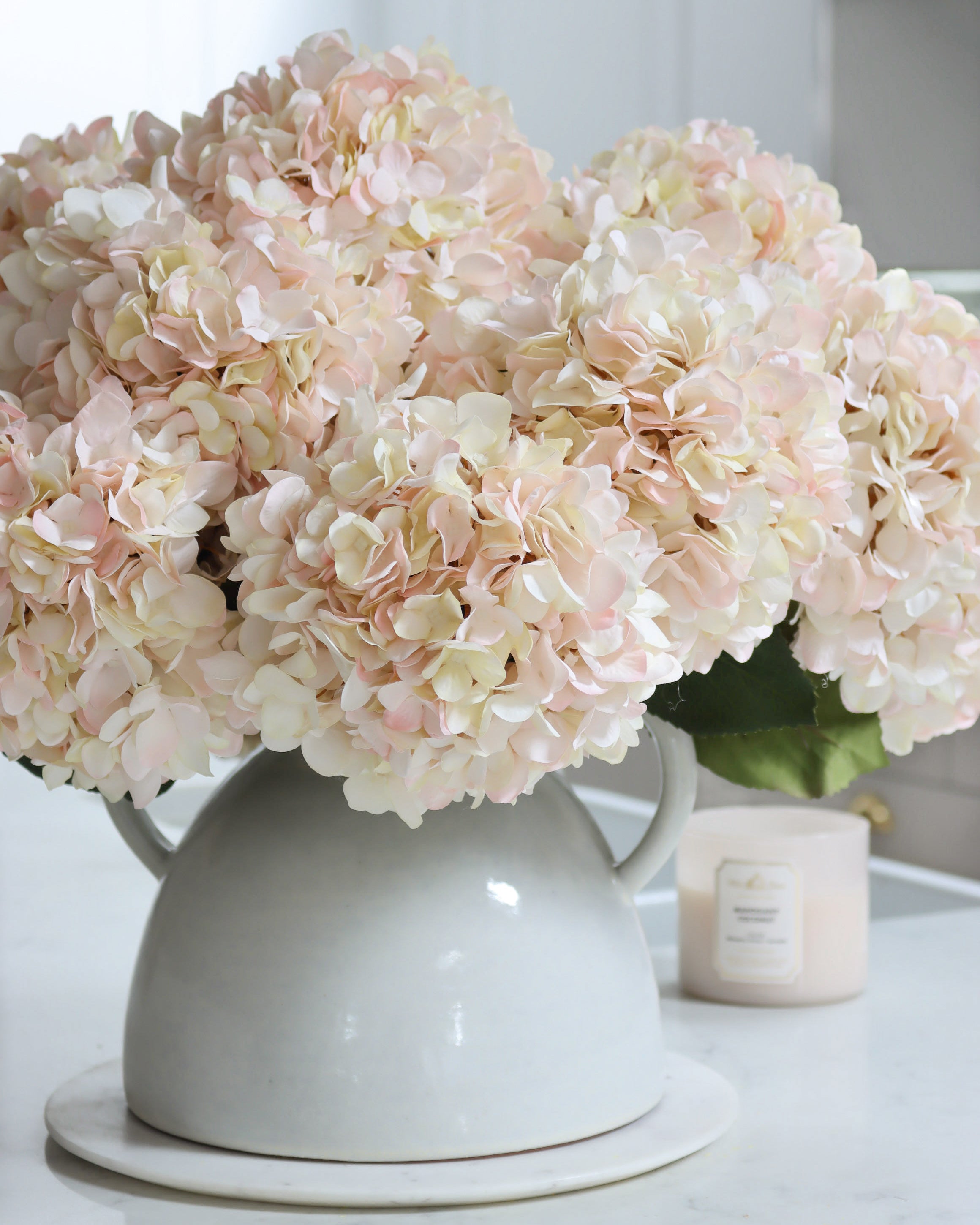 Blush Pink Hydrangea