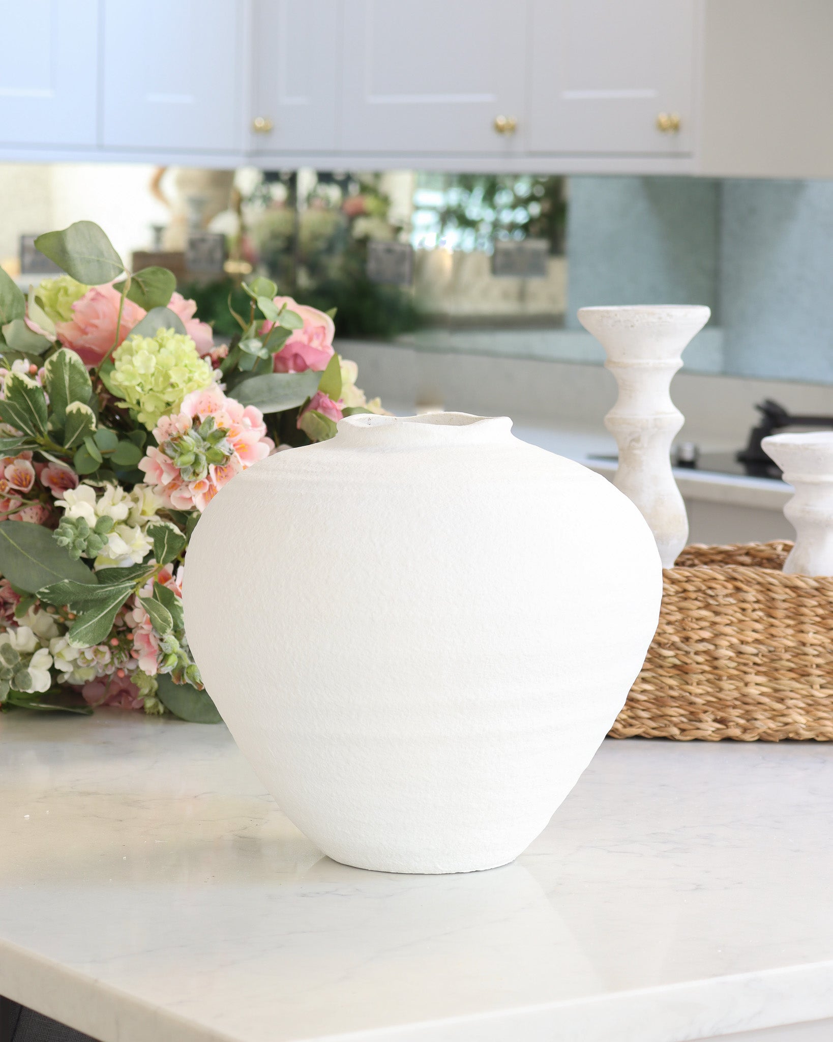 White Regola Vase